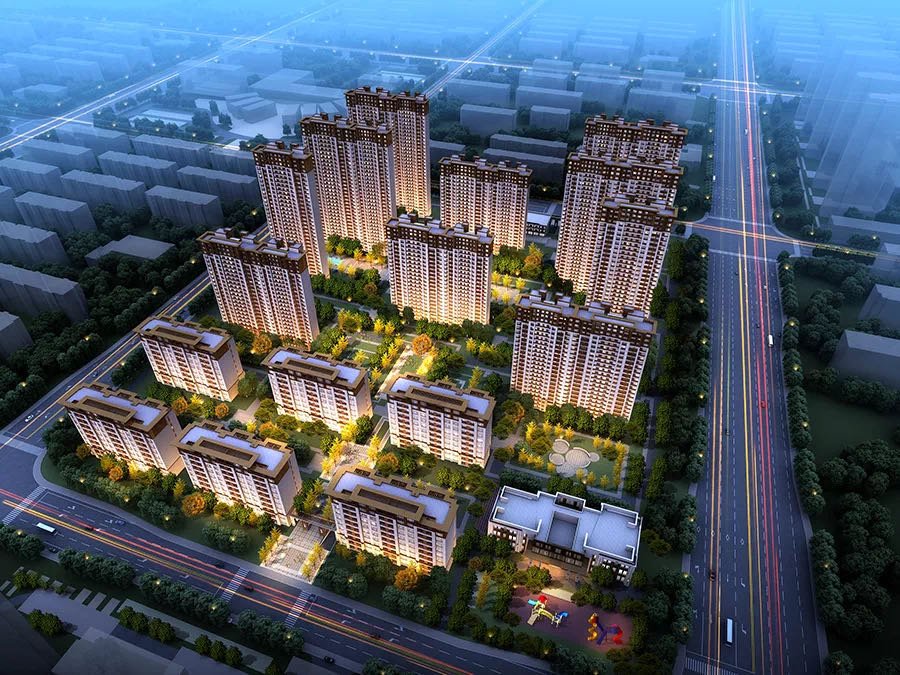 金輝項(xiàng)目鳥瞰圖